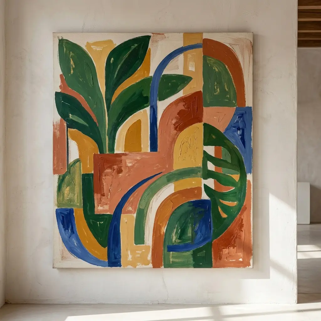 Abstrato — modernismo tropical