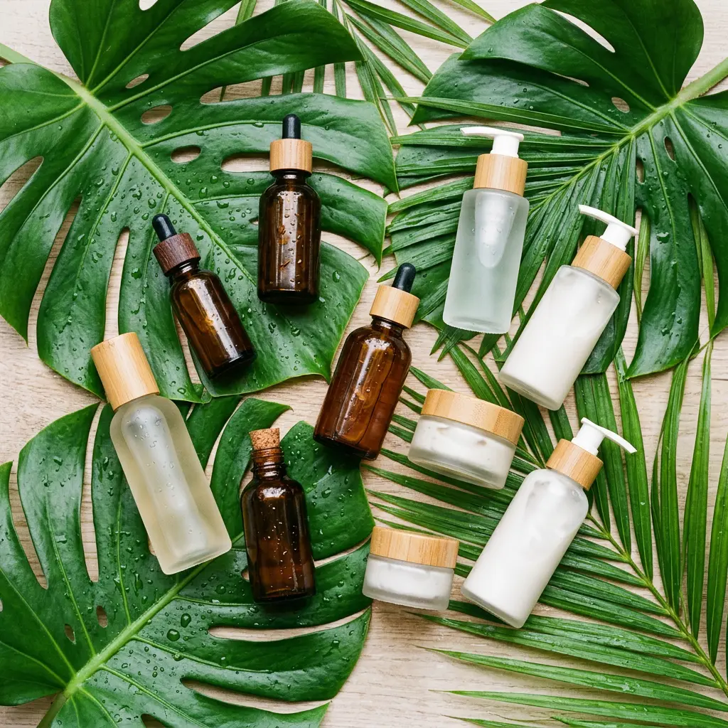 BR beauty flatlay