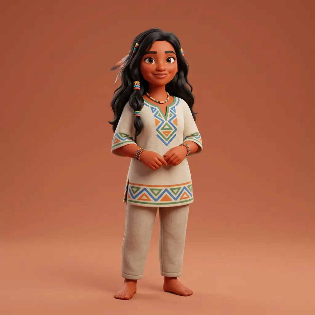 Personagem 3D estilizado