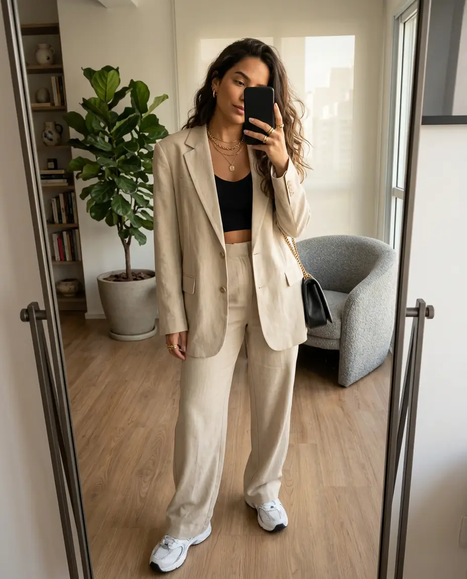 BR glam fit-check — morena