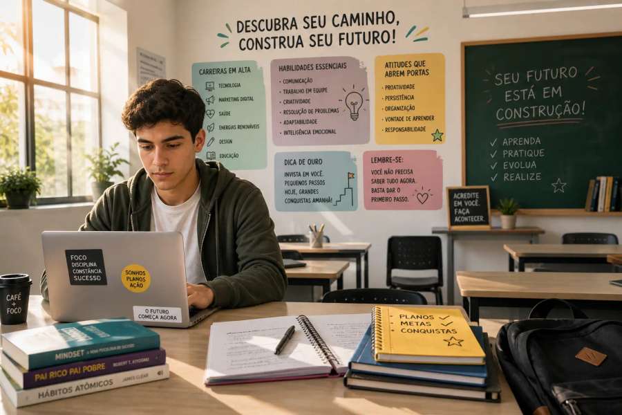 Currículo de primeiro emprego (sem experiência) — no masculino