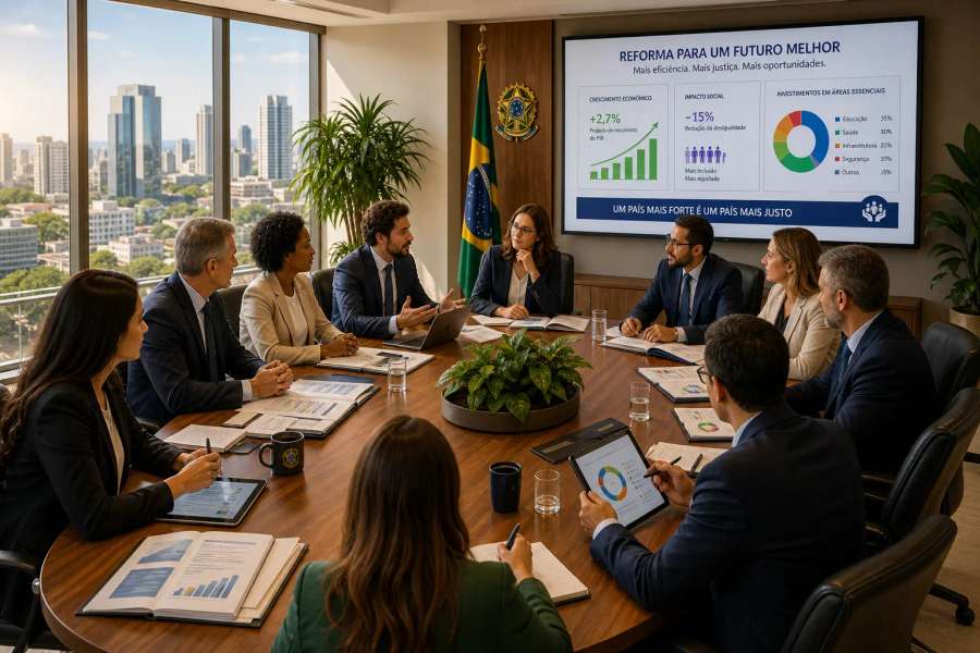 Status atual de uma lei ou reforma