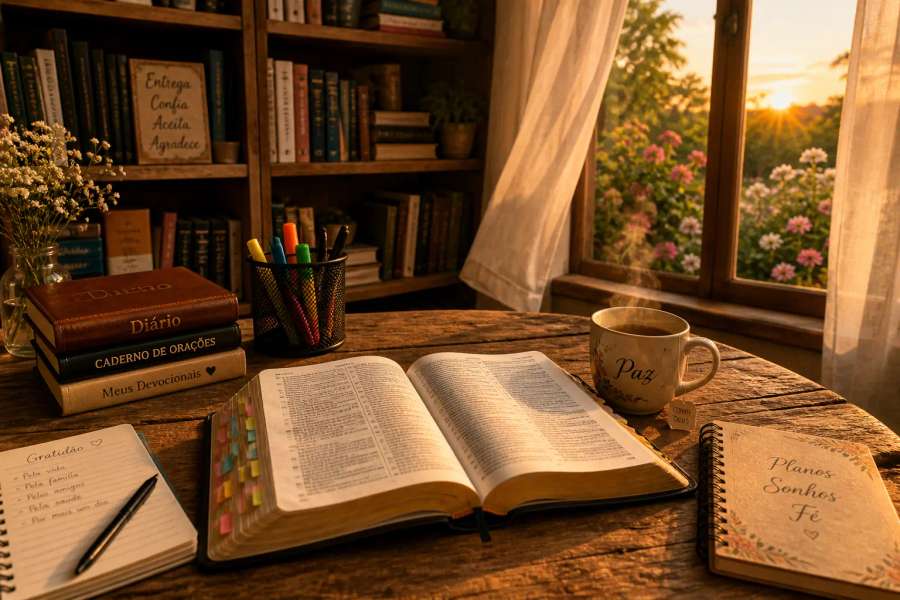 Plano de leitura da Bíblia (no seu ritmo)