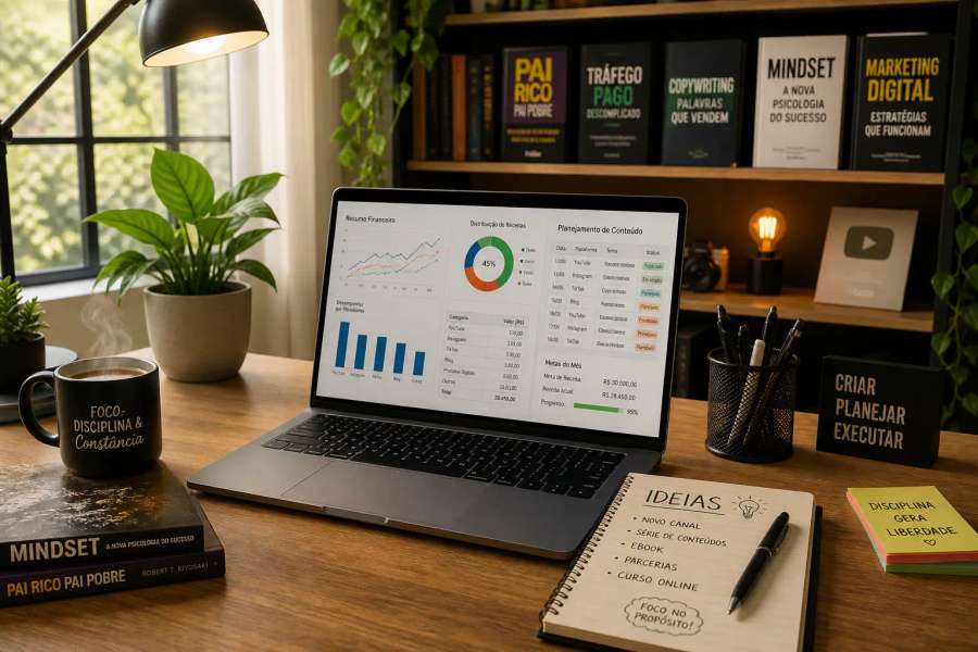 Impostos e finanças para criador de conteúdo/influencer