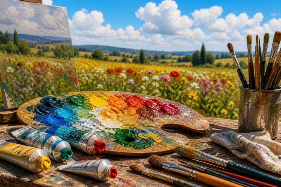 Paleta de cores por subtom