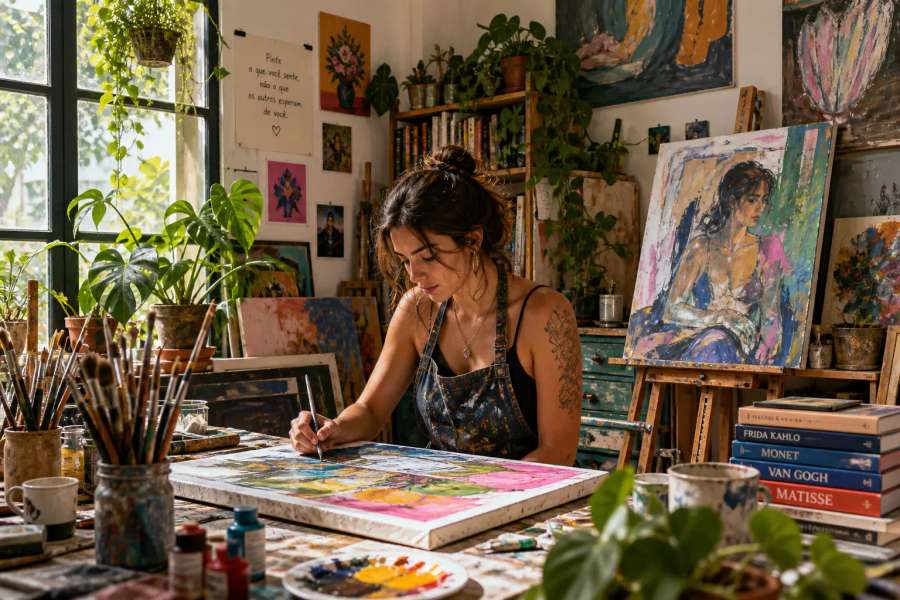 Canva não deixa baixar por causa de um elemento pago — como achar e trocar
