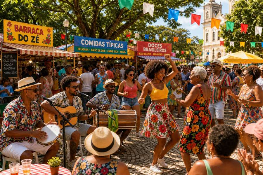 Samba de raiz animado