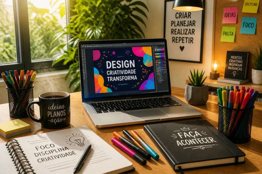 Canva: travar o layout e trocar só o texto todo dia (e cores da marca que somem)