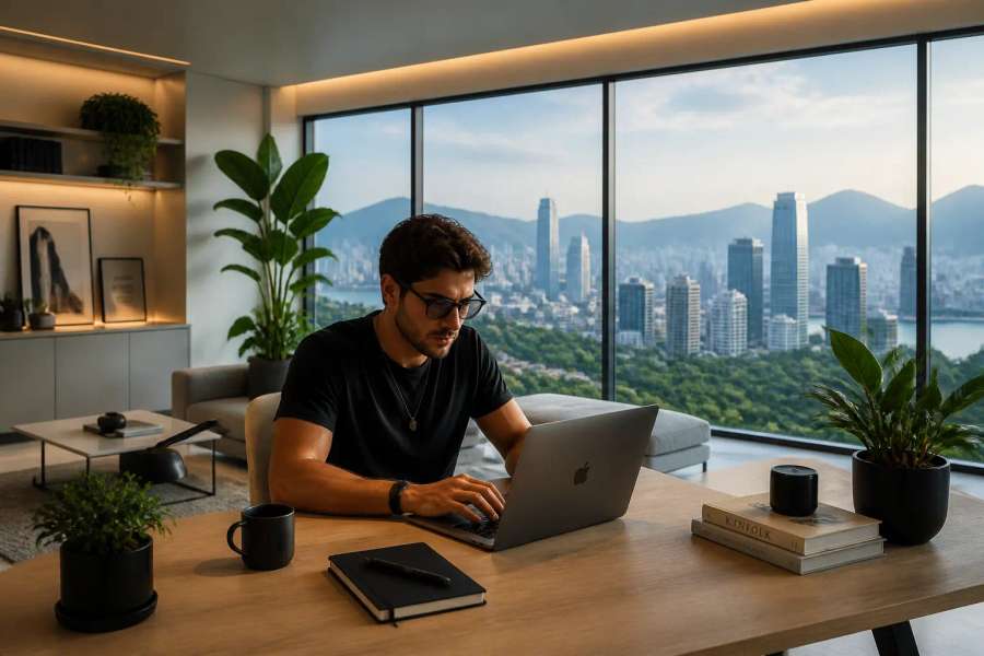 Traduzir um estilo vago ("cara de caro", Apple, Gen Z) em decisões de design