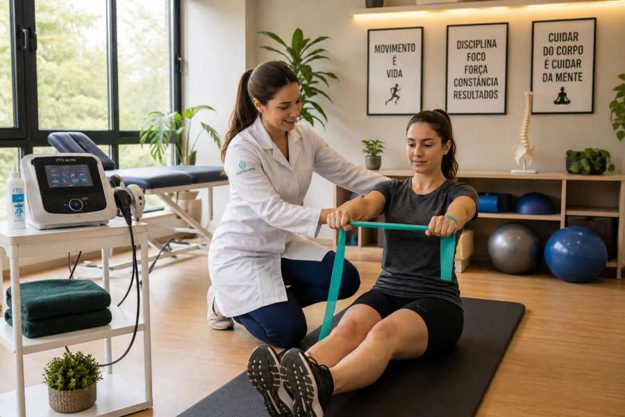 Currículo para Fisioterapeuta / saúde — no feminino