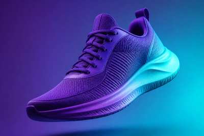 Tenis flutuante em still dinamico