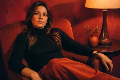 Retrato vintage anos 1970 — filme granulado