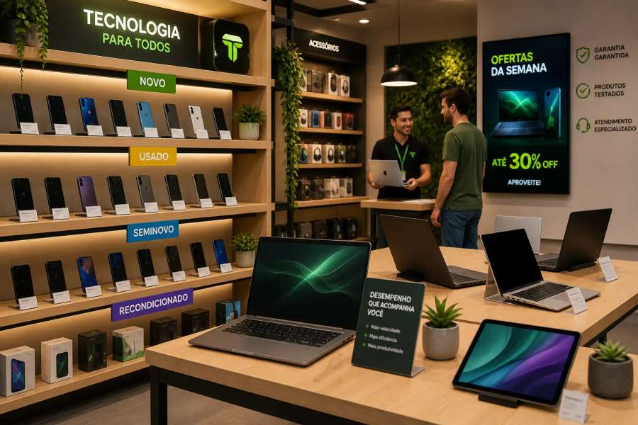 Novo, usado, seminovo ou recondicionado?