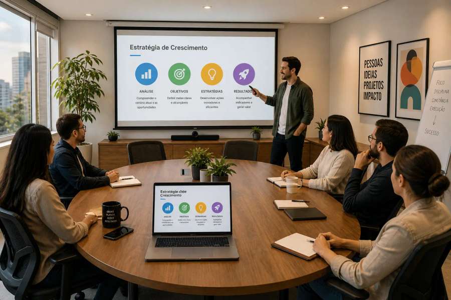 Montar uma apresentação do zero no PowerPoint