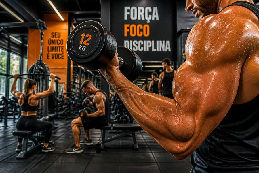 Cortar 15 min de treino em Shorts de 45s: zoom no músculo, sem tempo morto