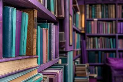 Cena lifestyle — sebo de livros
