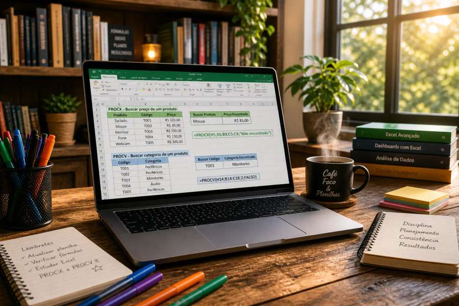 PROCX/PROCV no Excel para validar dados
