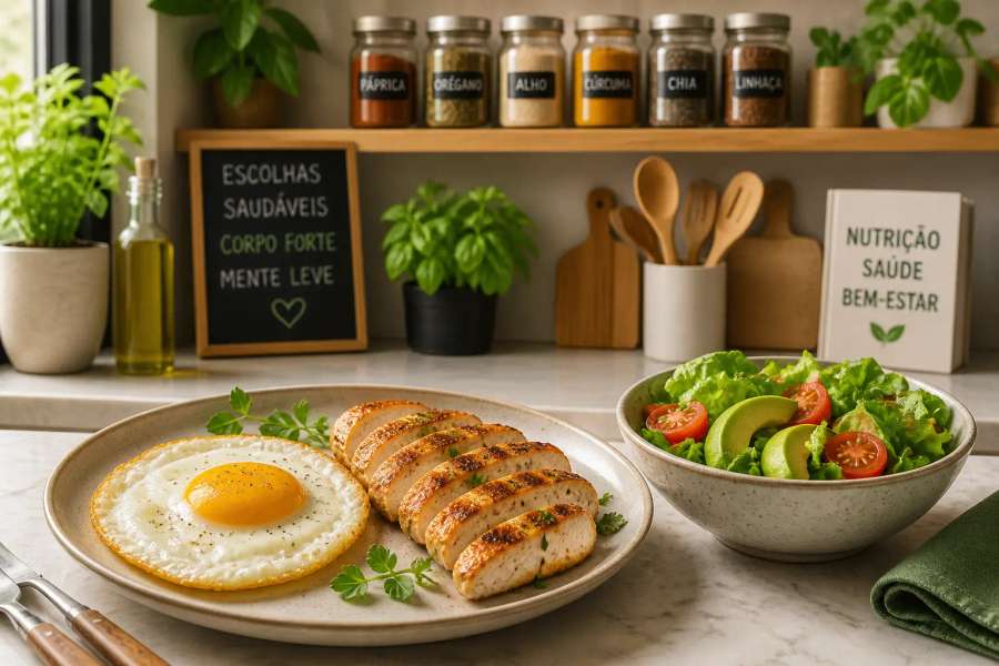 O whey subiu de preço: substituir 1 scoop por ovo, frango ou outra comida