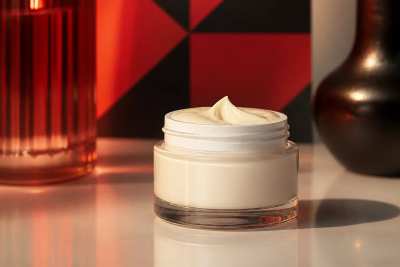 Beleza skincare com pele radiante