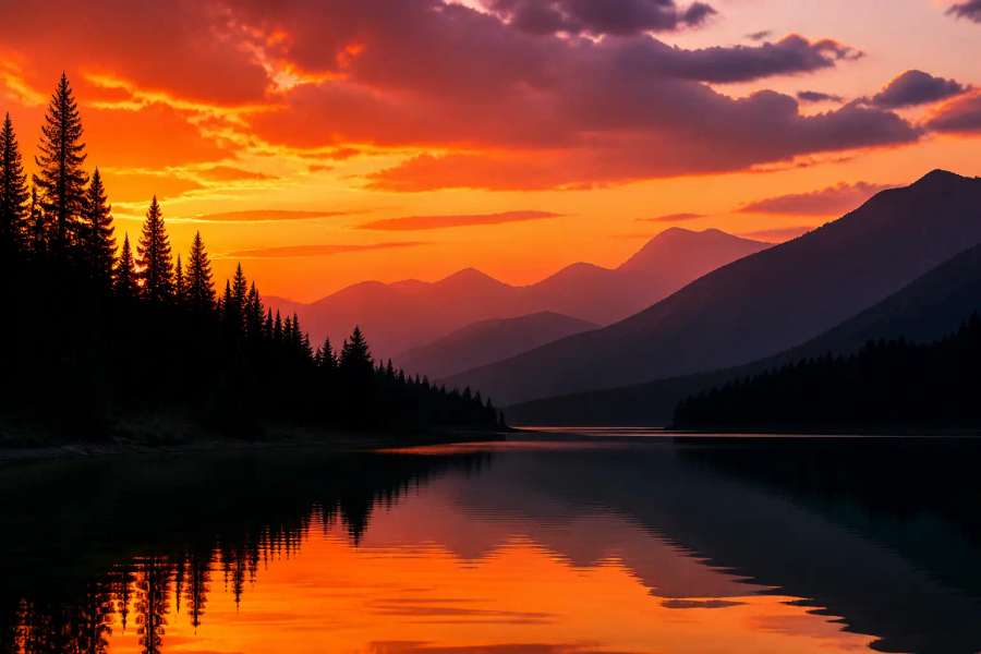 Wallpaper de paisagem natural