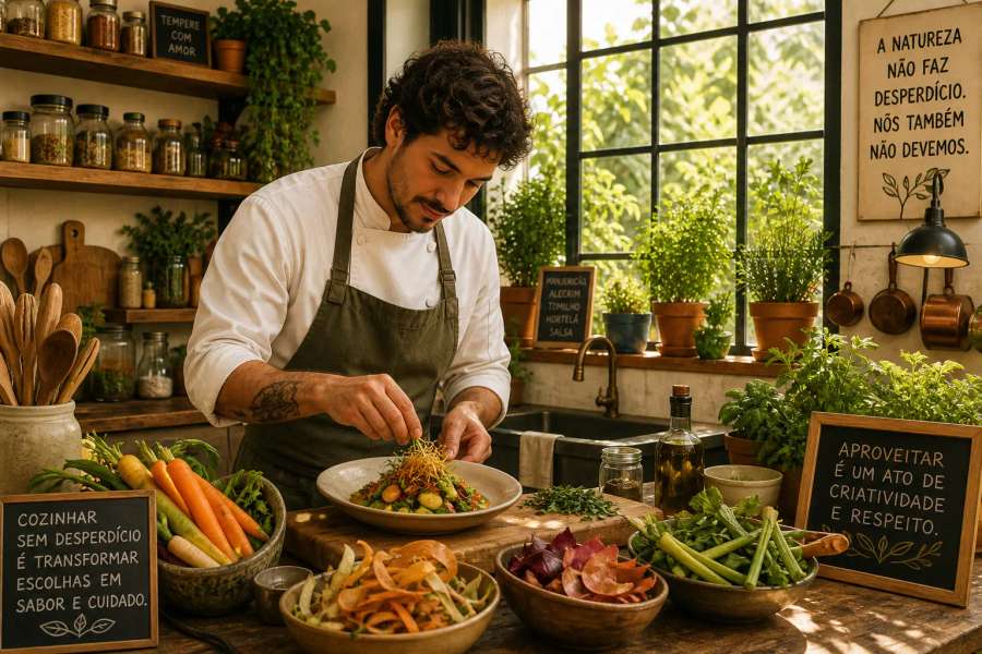 Receita de aproveitamento: cozinhe com talos, cascas e sobras (sem desperdício)