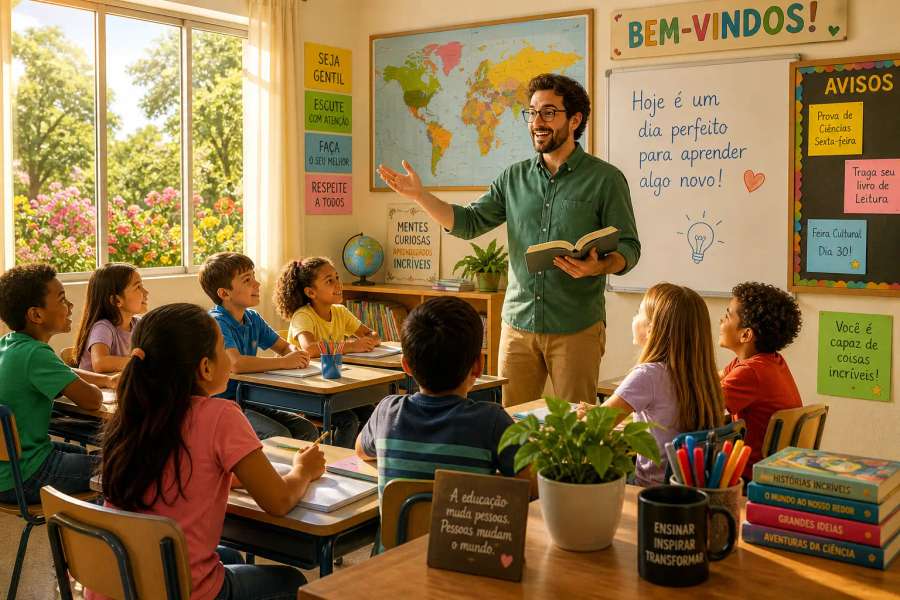 Currículo para Professor(a) — no masculino