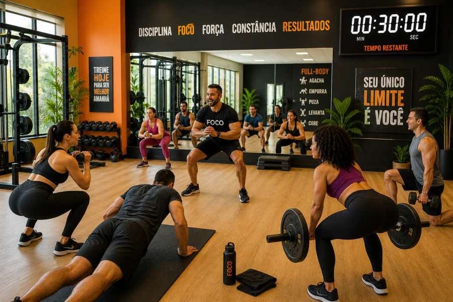 Só tenho 30 minutos, 3x por semana: treino full-body eficiente