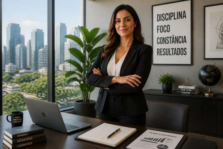 Currículo — resumo/perfil profissional — no feminino