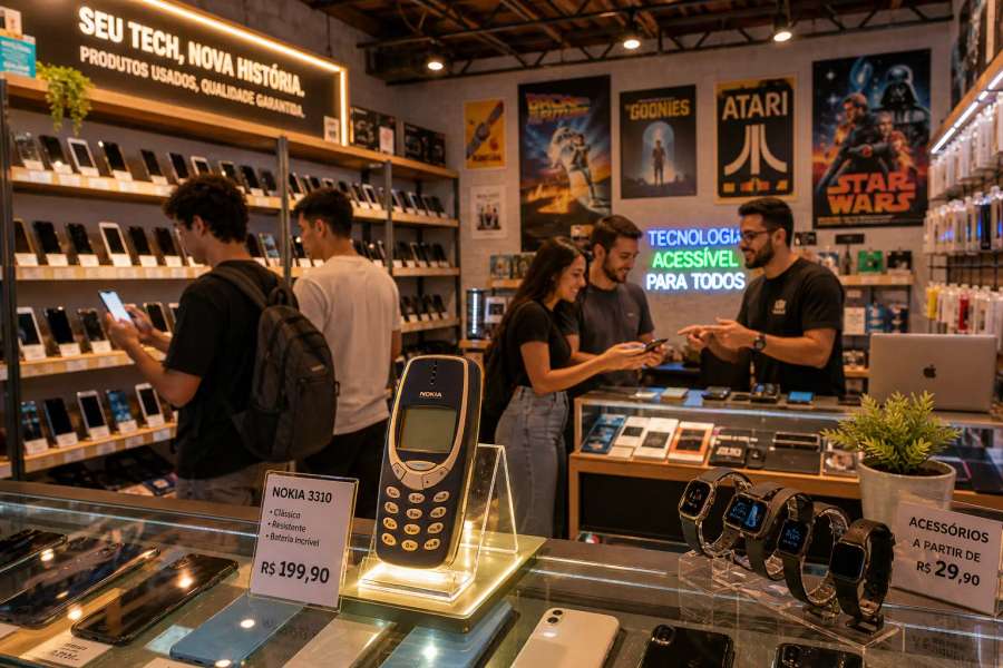 Comprar celular/eletrônico usado ou recondicionado