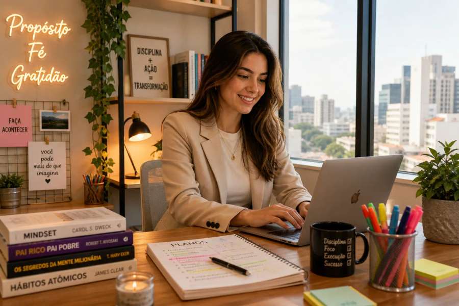 Carta de apresentação — primeiro emprego / sem experiência — no feminino