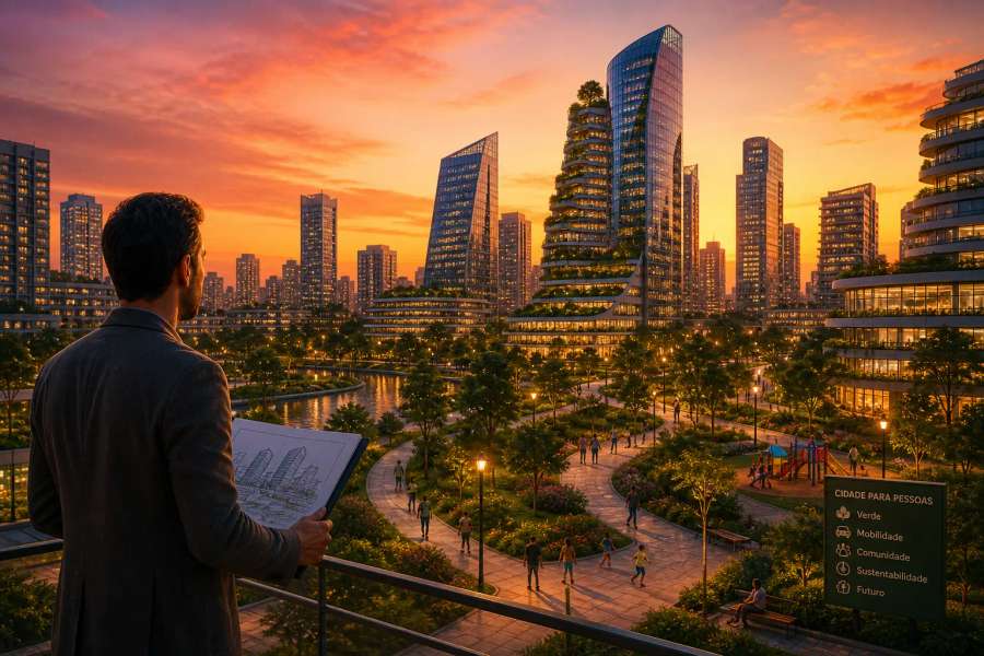 Currículo para Arquitetura & Urbanismo (CAU + portfólio) — no masculino