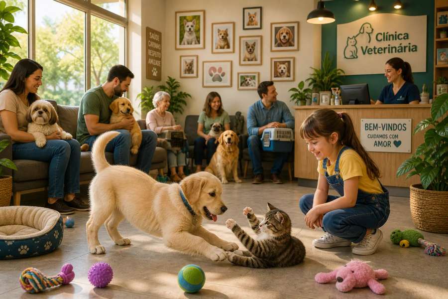 Planilha de fluxo de caixa para clínica veterinária no Excel