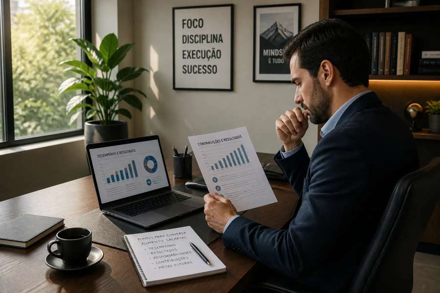 Preparar pedido de aumento