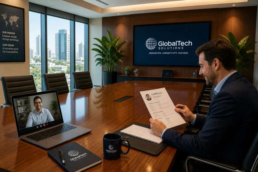 Entrevista em inglês para empresa internacional