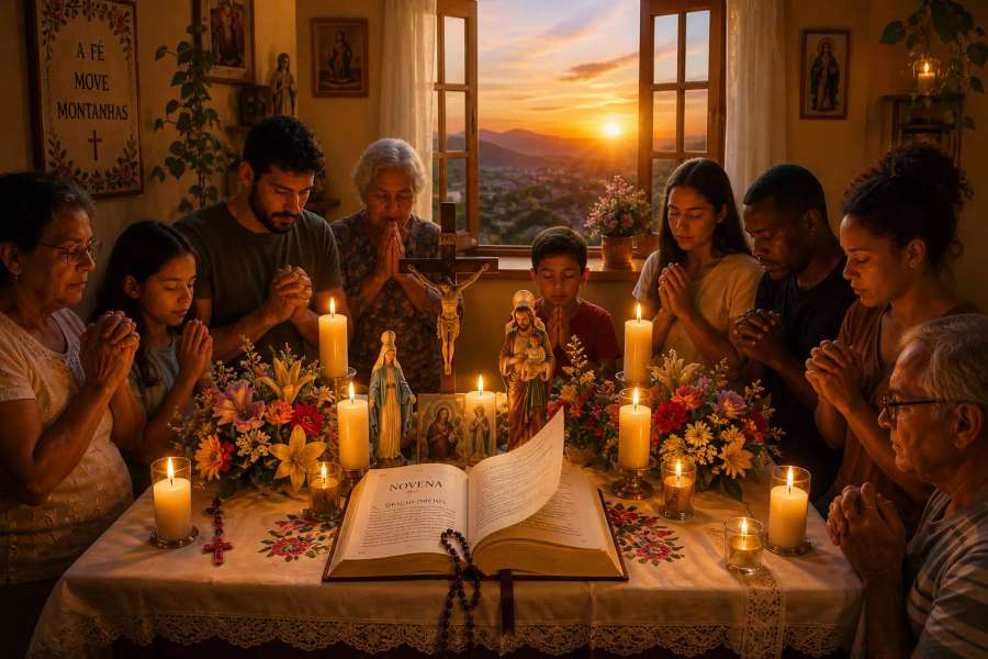 Novena — estrutura e orações dos 9 dias
