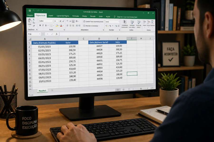 Data virou número (ou número virou data) no Excel