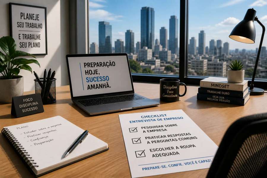 Como se preparar para a entrevista (checklist completo)