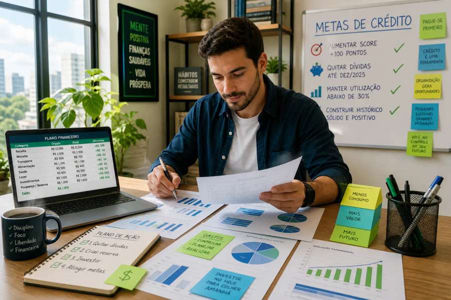 Aumentar o seu score de crédito (passo a passo)