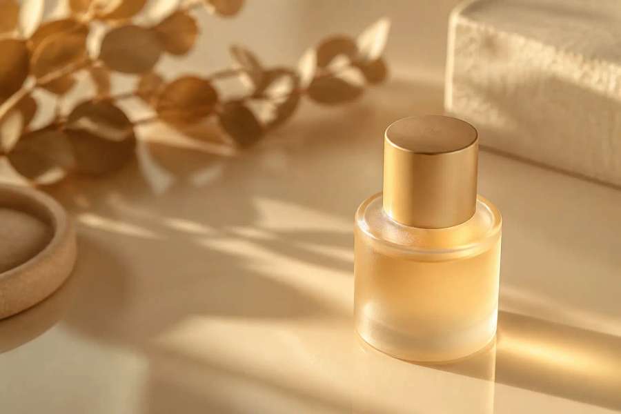 Foto de produto de frasco cosmético