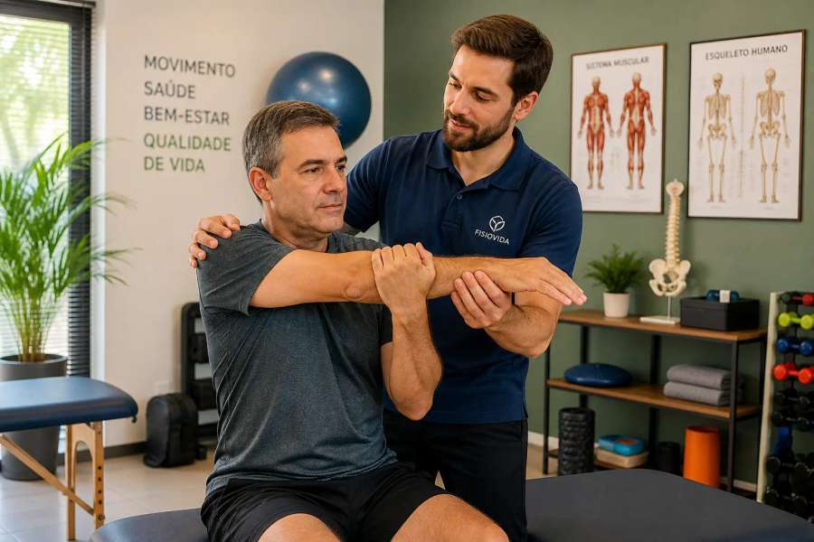 Currículo para Fisioterapeuta / saúde — no masculino