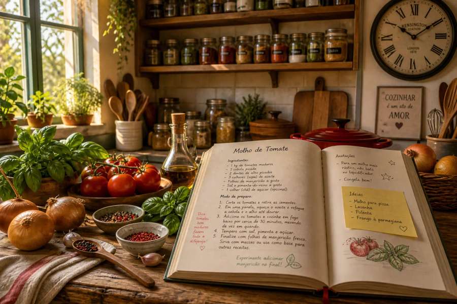 Escalar uma receita (porções)