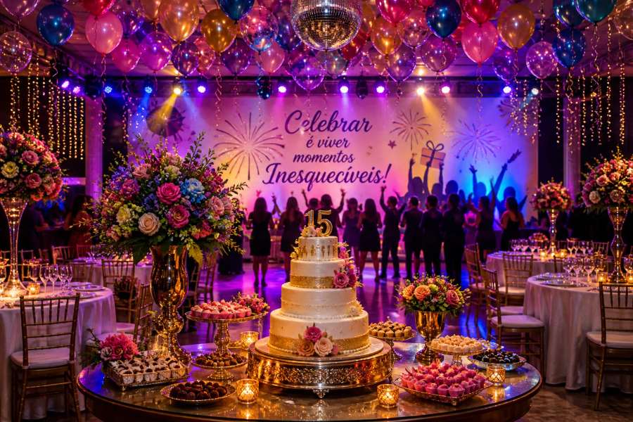 Planilha de fluxo de caixa para salão de festas / buffet no Excel