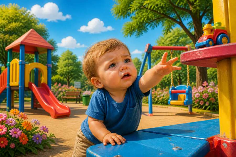 Filho de 18 meses que ainda não fala e tem birra de frustração: como se comunicar