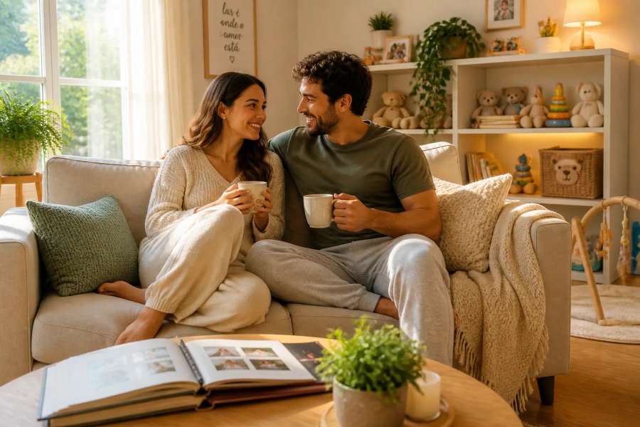 Fase de "colegas de quarto": reconectar como casal no pós-bebê