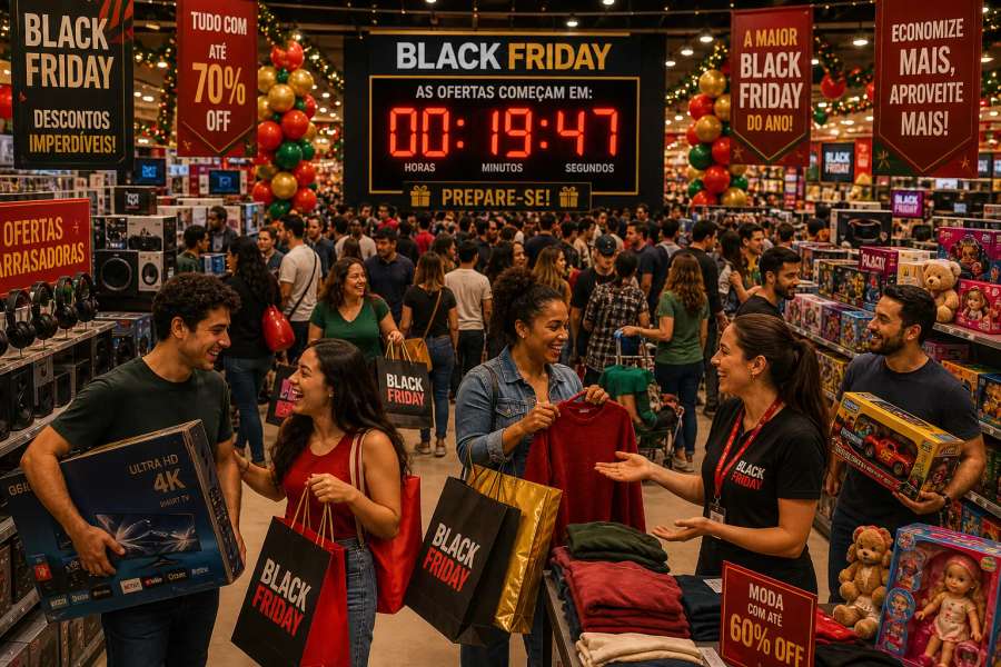 Planejar as compras da Black Friday