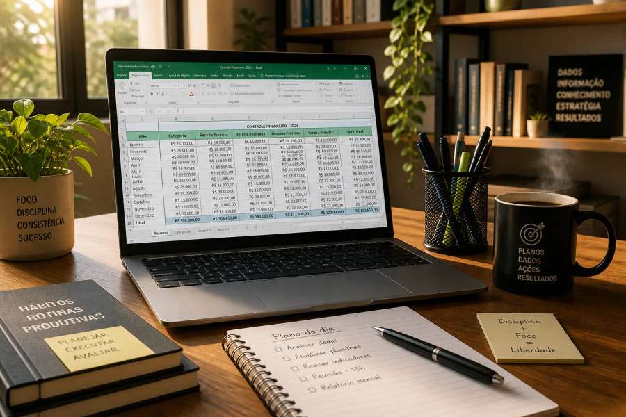 Fixar e congelar linhas e colunas no Excel