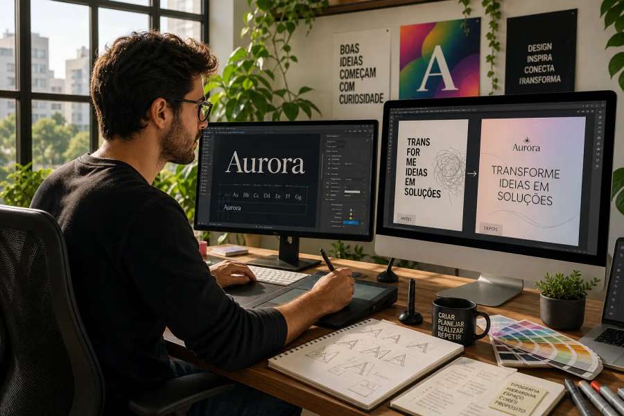 Canva: subir a fonte da sua marca e resolver a quebra de linha feia