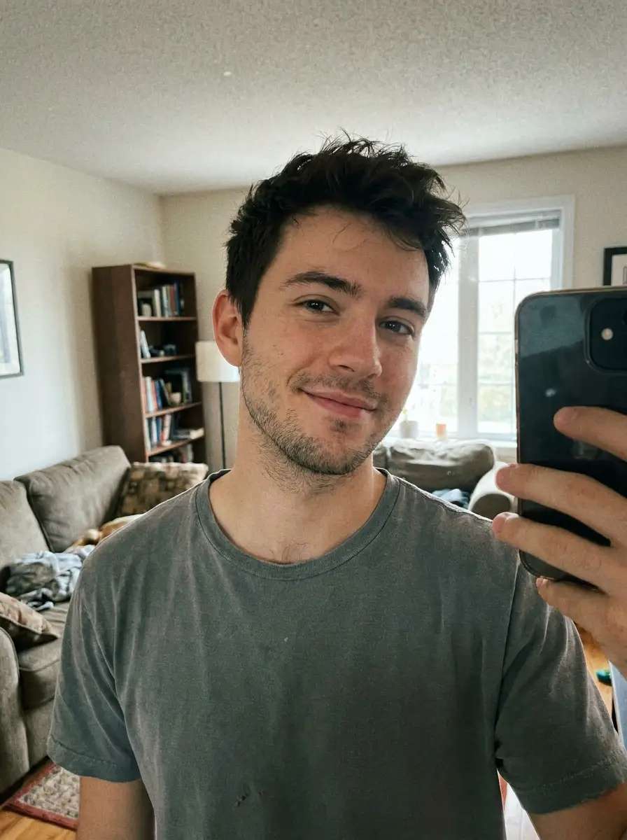 Antes — Transformar uma selfie numa figurinha colecionável estilo cromo