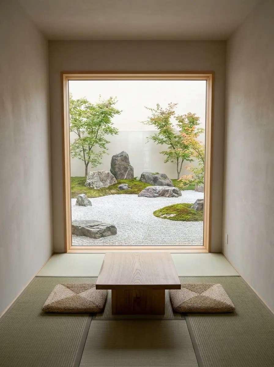 Depois — Jardim zen
