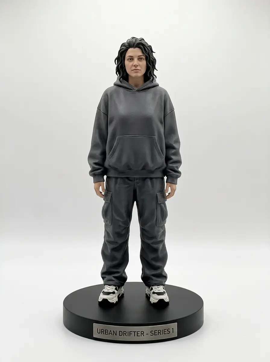 Depois — Miniatura streetwear